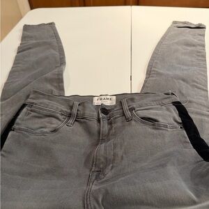 Frame Denim Men's Gray Skinny Jeans